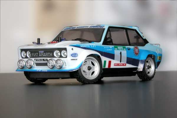 The Rally Legends Fiat 131 Abarth